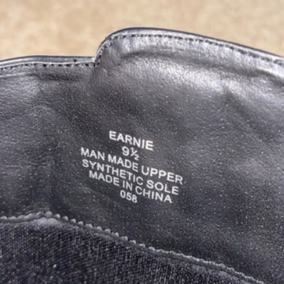 SOLD | Earnie - Black Knee High Boots with Buckles - 9.5 - Picture 3 of 3